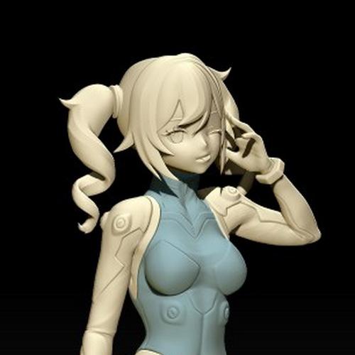 Barbara Plug Suit 3D打印模型|Barbara Plug Suit – 3D Perint Model