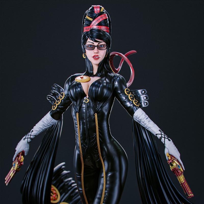 Abe3D - 巴约内塔 - 3D打印模型|Abe3D – Bayonetta – 3D Print Model STL