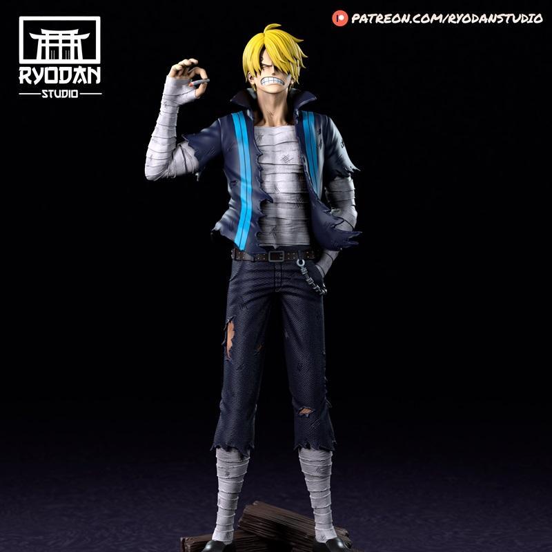 Ryodan Studio 一拳超人 桃花太郎 3D打印模型|Ryodan Studio – One Piece – Sanji – 3D Print Model STL