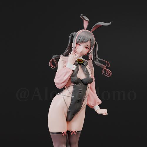 Shiguru Bunny 3D打印模型|Shiguru Bunny – 3D Print Model