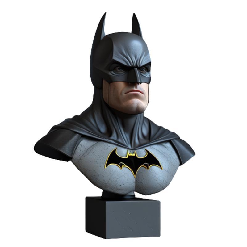 蝙蝠侠3D打印模型|Batman bust – 3D Print Model STL