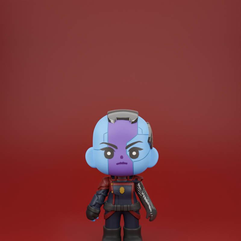 Chibit 013 Nebula 3D打印模型|Chibit 013 – Nebula – 3D Print Model