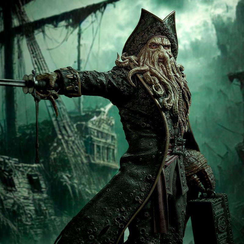 H3LL创作者 - 大卫·琼斯 - 3D打印模型|h3LL creator – Davy Jones – 3D Print Model STL