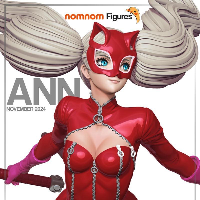 Nomnom figures - 安娜·高见 - 3D打印模型|Nomnom Figures – Ann Takamaki – 3D Print Model STL