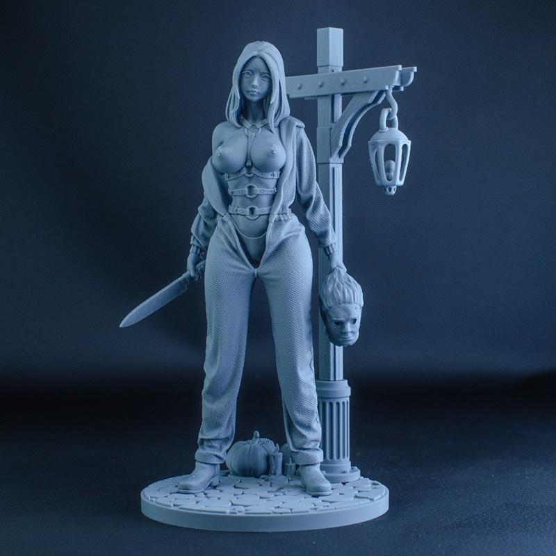 Chagarin – 微型机械师 – 万圣节杀手3D打印模型|Chagarin – Michael Myers – Halloween – 3D Print Model STL