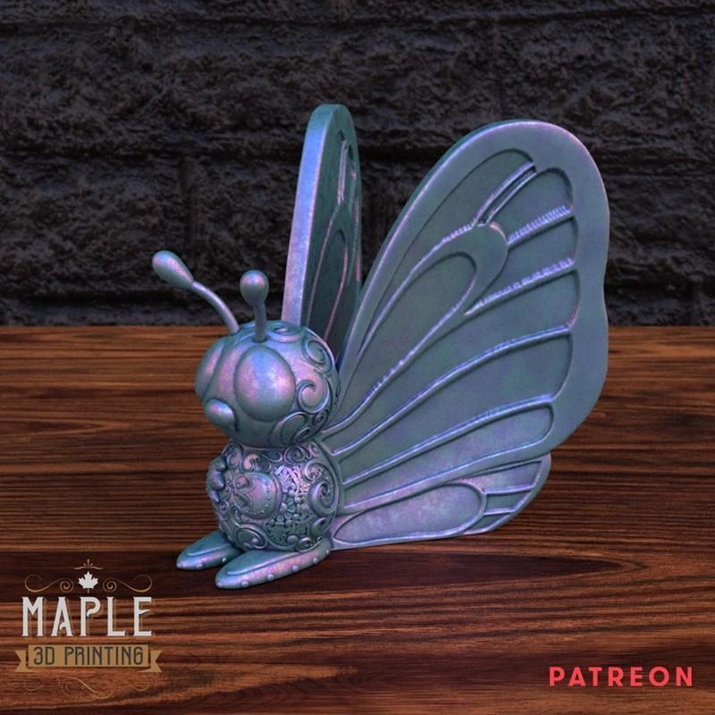 宝可梦-妙蛙种子-3D打印模型|Butterfree – 3D Print Model STL