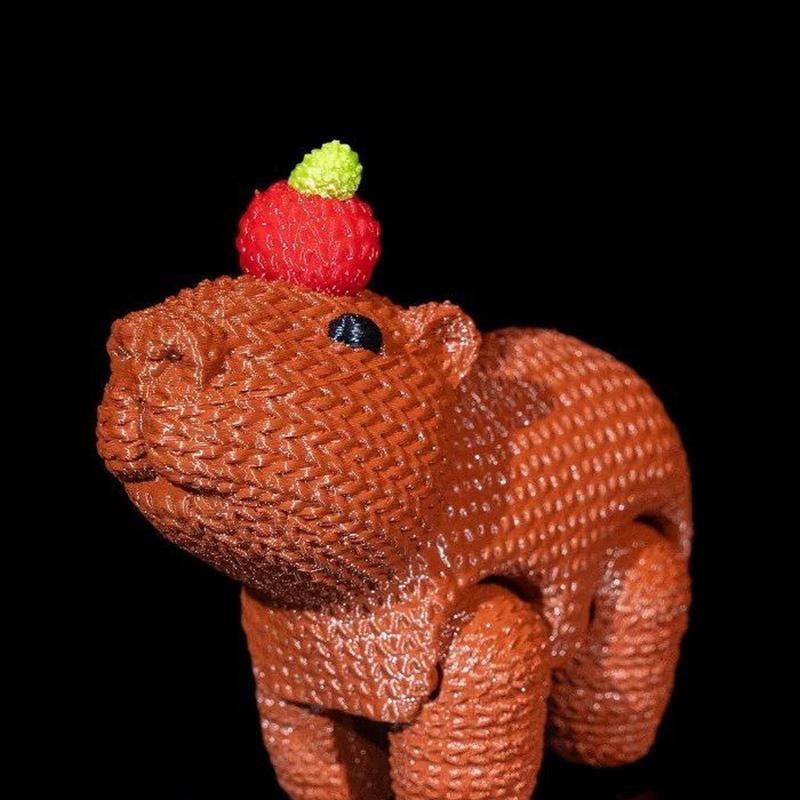 crochet 3D打印模型|Capy Crochet – 3D Print Model STL