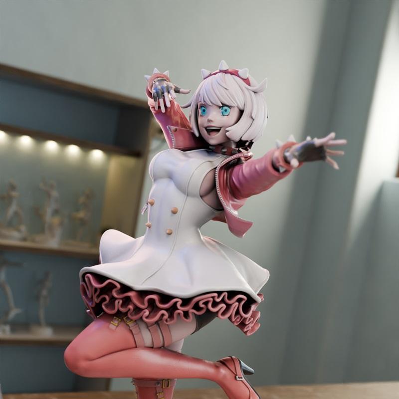 埃尔法特·瓦伦廷 3D打印模型|Elphelt Valentine – Guilty Gear – 3D Print Model STL