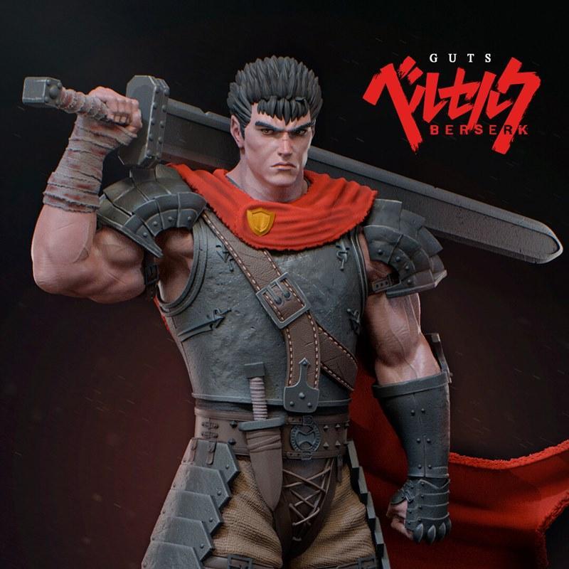 狂怒之躯—— Berserk —— 3D打印模型|Guts – Berserk – 3D Print Model STL