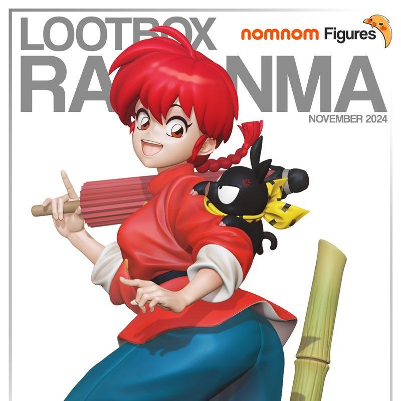 Ranma 3D打印模型|Nomnom Figures – Ranma – 3D Print Model STL