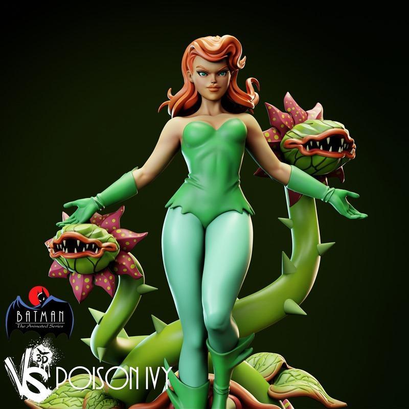 VS3D - 《毒藤女》3D打印模型|VS3D – Poison Ivy – 3D Print Model STL