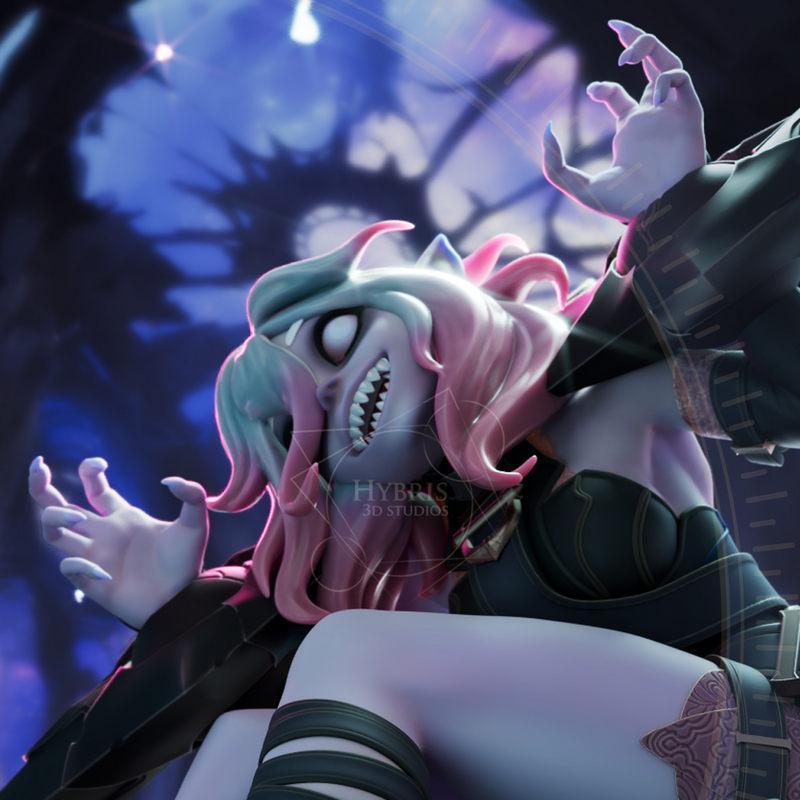 Briar - 英雄联盟 3D打印模型|Briar – League of Legends – 3D Print Model