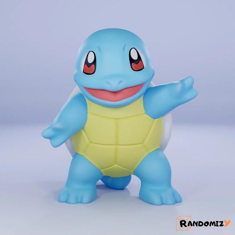 妙蛙种子 3D打印模型|Squirtle – 3D Print Model