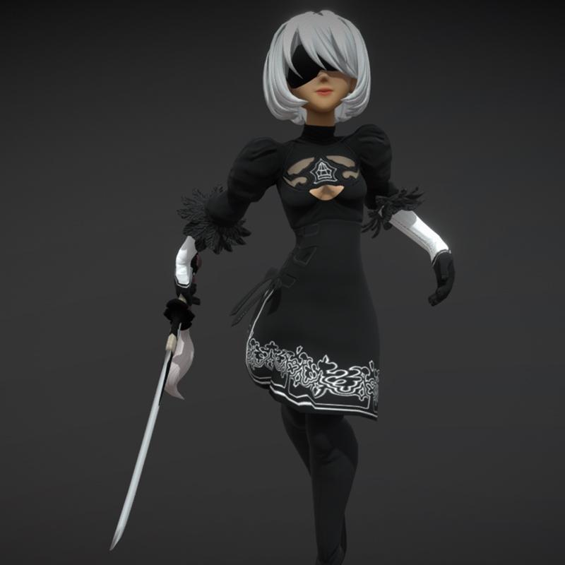 2B作品集 - 3D打印模型 STL|2b Portfolio – 3D Print Model STL