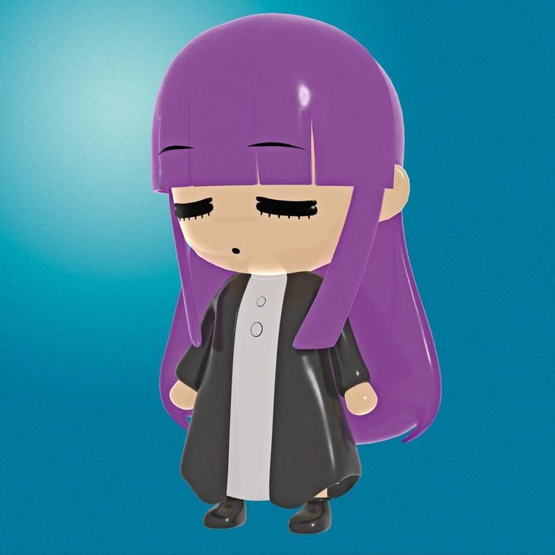 Chibi Fern 3D打印模型|Chibi Fern – 3D Print Model STL