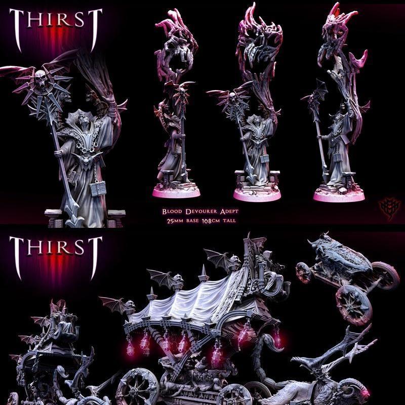 迷你怪物乱斗 - 干渴 - 3D打印模型|Mini Monster Mayhem – Thirst – 3D Print Model STL