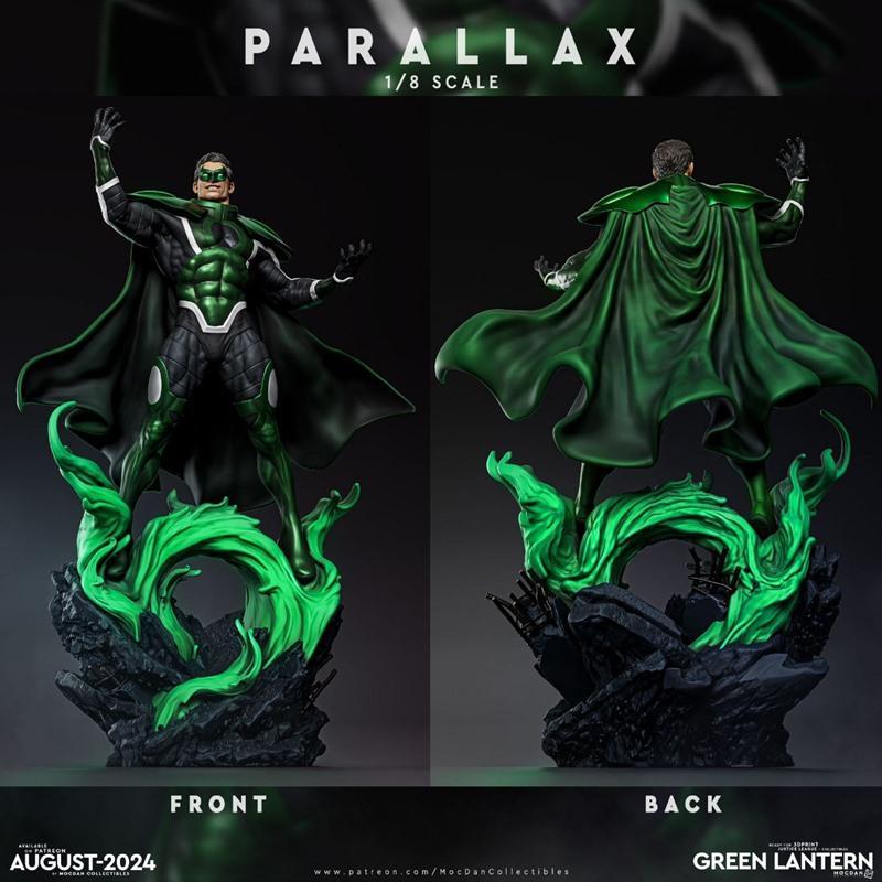 MocDan收藏品 - 绿灯侠与帕拉利克斯 - 3D打印模型|MocDan Collectibles – Green Lantern and Parallax – 3D Print Model STL