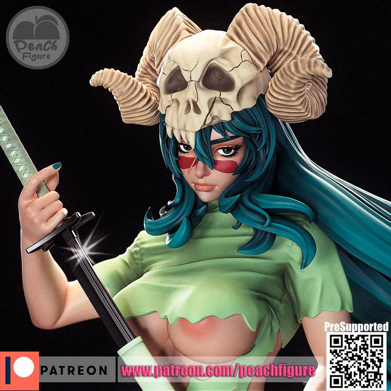 Peach Figure – Nelliel Tu Odelschwanck – 3D Print Model