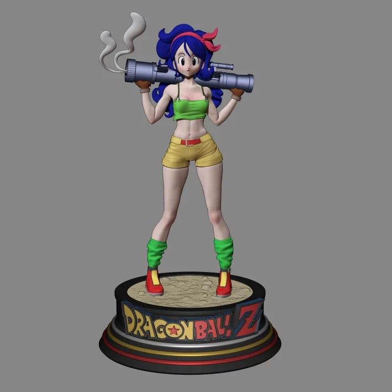 龙珠Z 3D打印模型|Launch – Dragon Ball Z – 3D Print Model