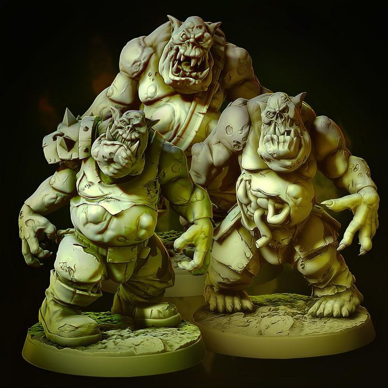 MrModulork 3D打印模型：Bloatorcz僵尸|MrModulork – Bloatorcz Zombies – 3D Print Model STL