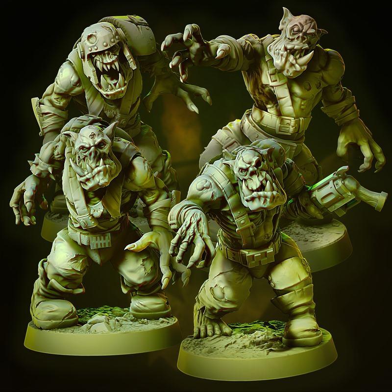 MrModulork 3D打印模型：Zomborcs角色造型|MrModulork – Zomborcs – 3D Print Model STL