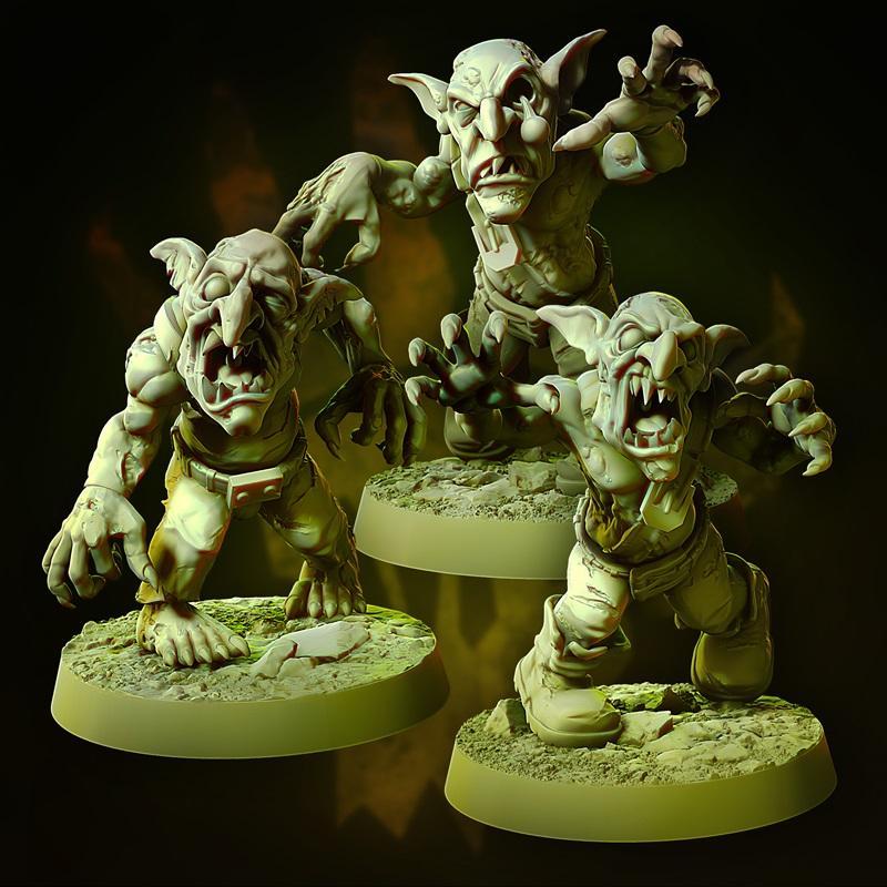 MrModulork 3D打印模型：ZomGobz角色造型|MrModulork – ZomGobz – 3D Print Model STL