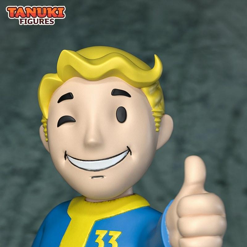 Vault Boy 3D打印模型|Tanuki Figures – Vault Boy – 3D Print Model STL