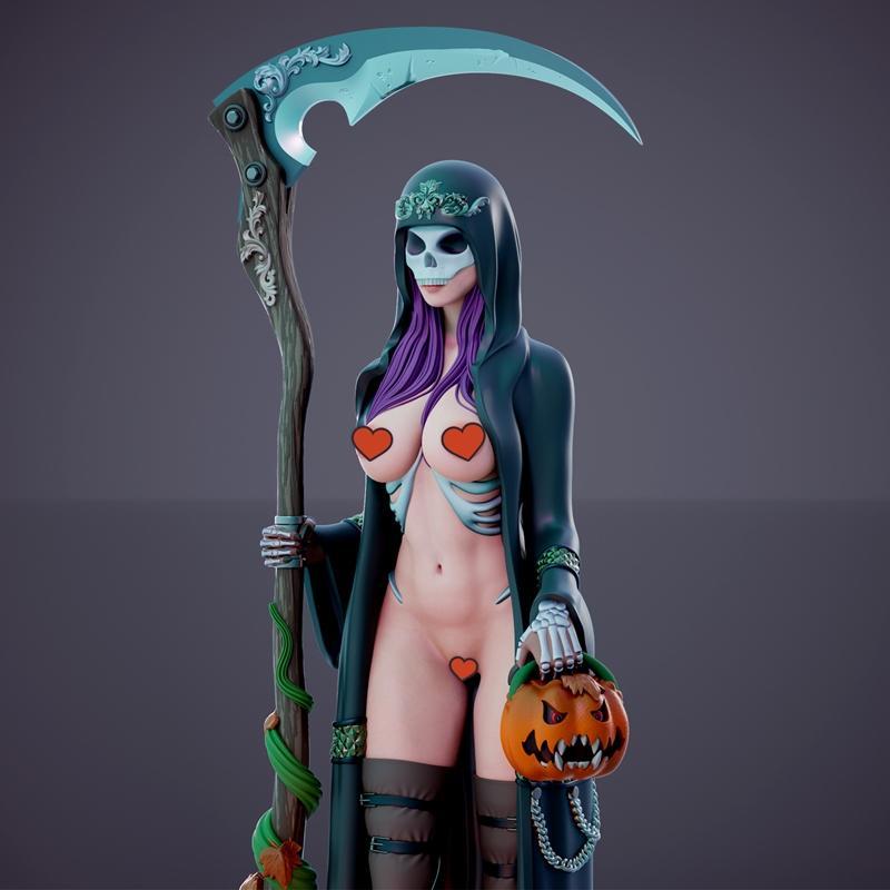 Chagarin Halloween收割者3D打印模型|Chagarin – Halloween reaper – B – 3D Print Model STL