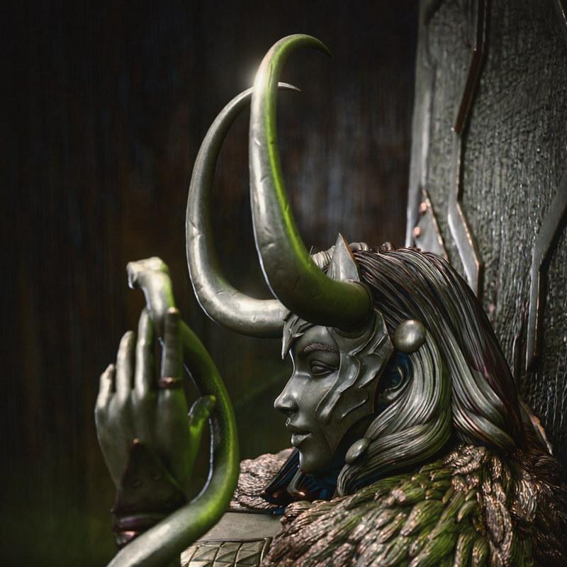 洛基3D打印模型|Lady Loki – 3D Print Model