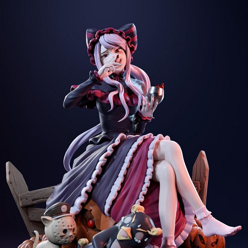 Shalltear血之降临 3D打印模型|Shalltear BloodFallen – Overlord – 3D Print Model