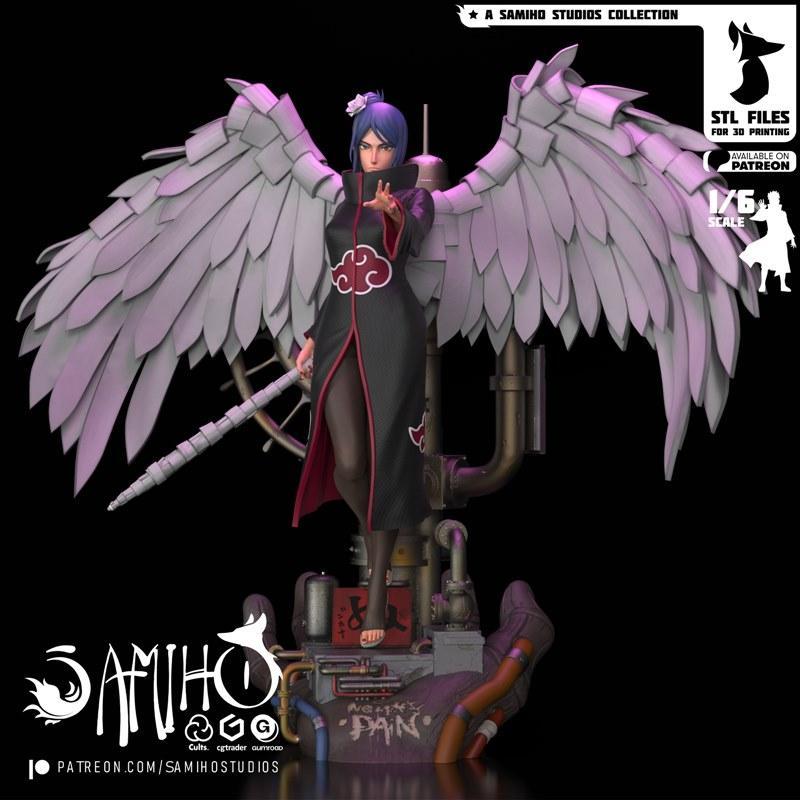 Samiho Studios – 《甘城》3D打印模型|Samiho Studios – Konan – 3D Print Model STL