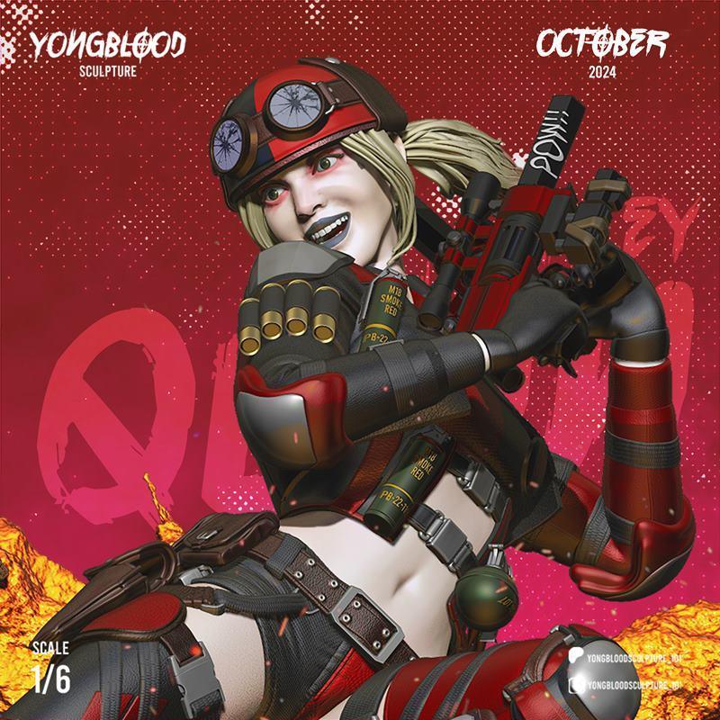 Shinobu Sculpts – Harley Quinn – 3D Print Model STL