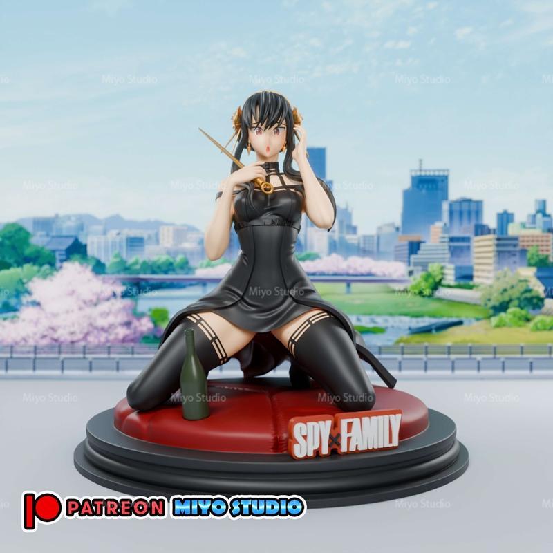 Miyo Studio - 造物师 - 3D打印模型|Miyo Studio – Yor Forger – 3D Print Model STL