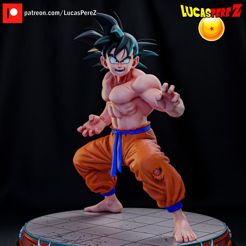 悟空 3D打印模型|Goku – 3D Print Model