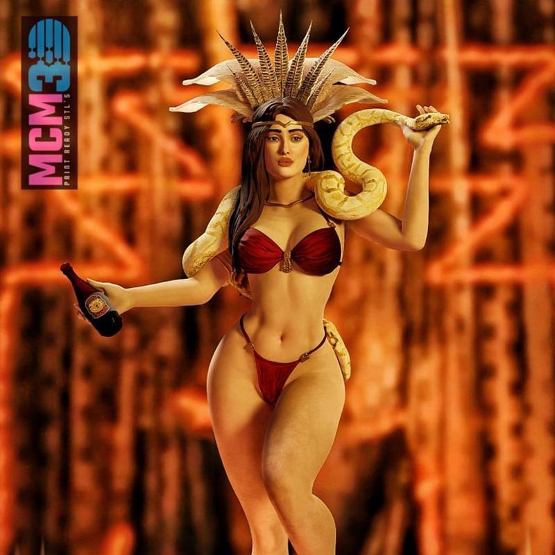 桑塔尼科狂乱：3D打印模型|Santanico Pandemonium – 3D Print Model STL