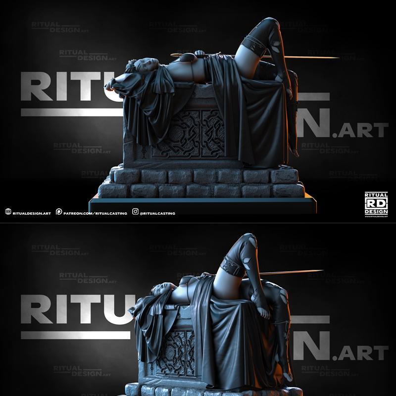 Ritual Casting Bekka 3D打印模型|Ritual Casting – Bekka – 3D Print Model STL