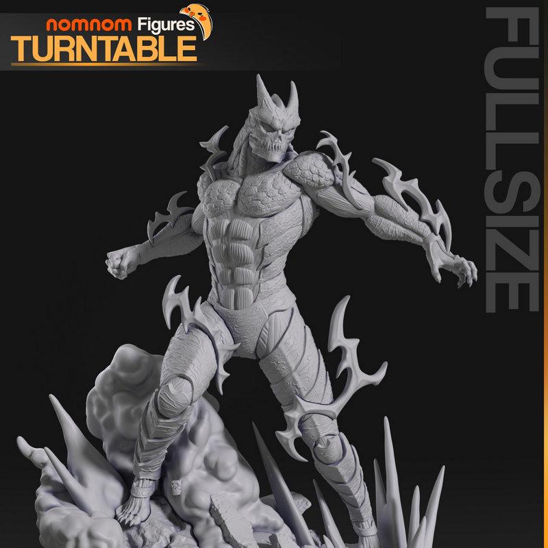 NomNom出品：怪兽No.8 3D打印模型|NomNom – Kaiju No.8 – 3D Print Model