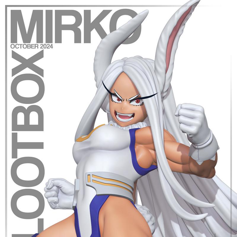NomNom模型 -  mirko 3D打印雕塑|NomNom Figures – Mirko – 3D Print Model