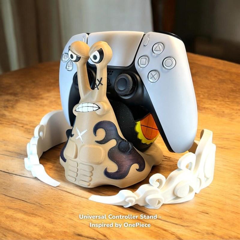 万能控制器支架——致敬《海贼王》路飞设计的3D打印模型|Universal Controller Stand – Inspired by Luffy from One Piece – 3D Print Model STL