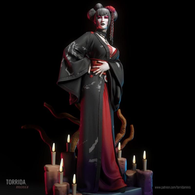 Hikari 3D打印迷你模型|Torrida Minis – Hikari – 3D Print Model STL