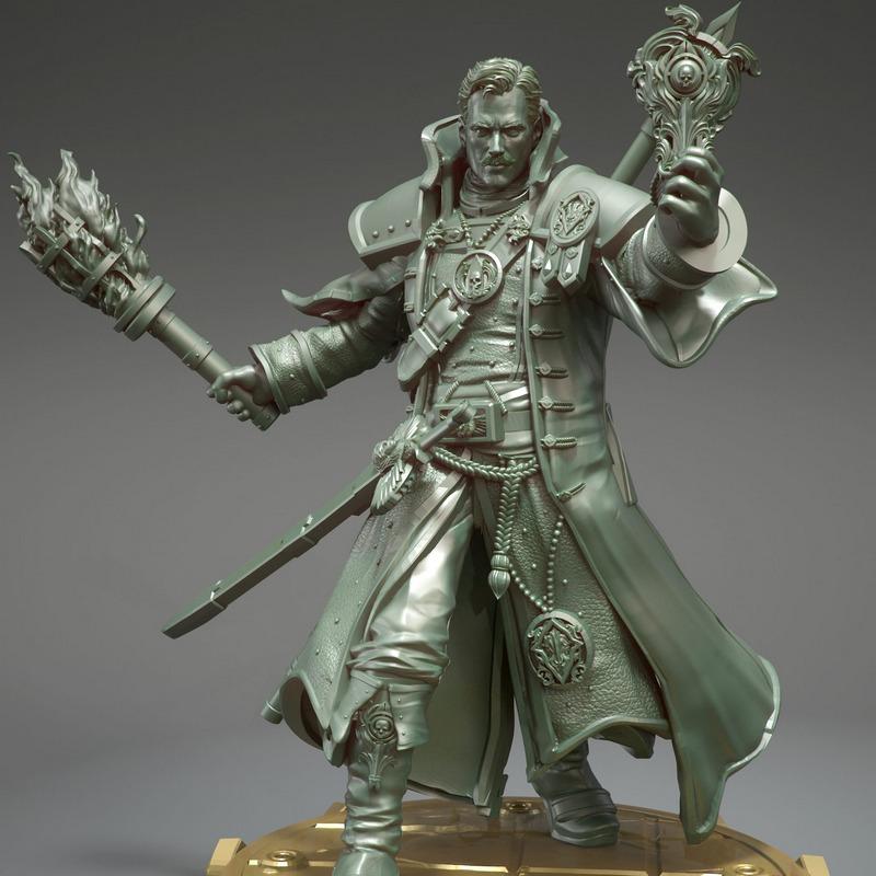 3D打印模型：赛博朋克2077 - 艾达·布蕾克|Investigator – 3D Print Model