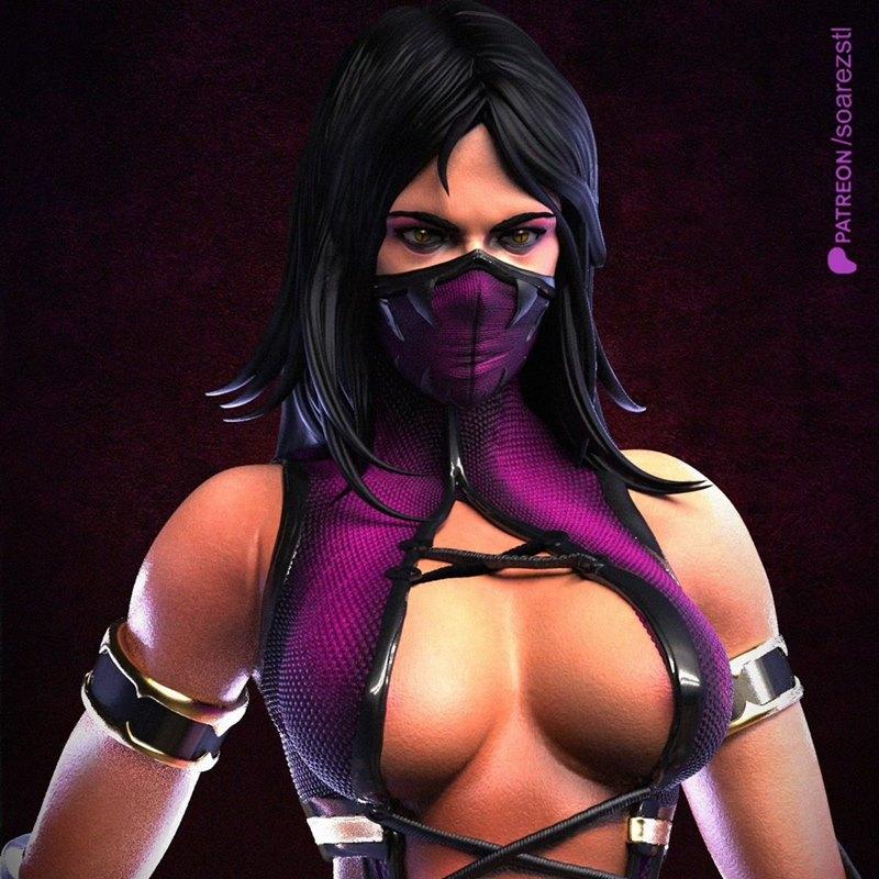 Soarez 3d – Mileena – 3D Print Model STL
