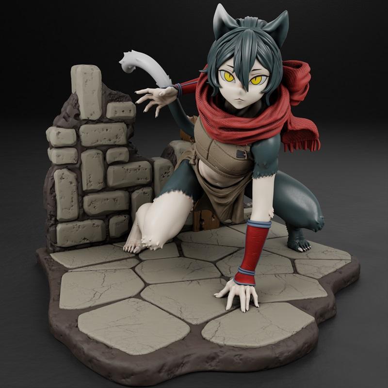 GR8-地下 dungeon 中的美味小食 3D打印模型|GR8 – Izutsumi Delicious in Dungeon – 3D Print Model STL