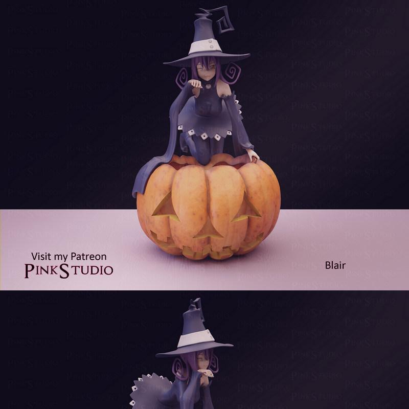 灵魂吞噬者 - 赤色警戒 - 3D打印模型|Soul Eater – Blair Witch – 3D Print Model