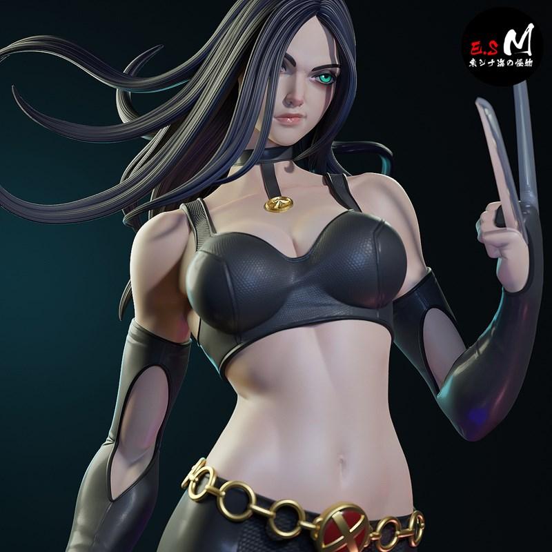 E.S怪物 - X23 - 3D打印模型|E.S Monster – X23 – 3D Print Model STL