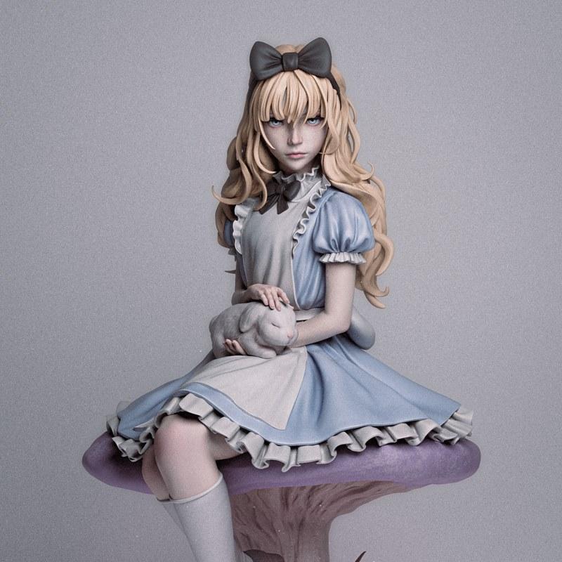Ca 3d Studios - 亚历克斯 - 3D打印模型|Ca 3d Studios – Alice – 3D Print Model STL