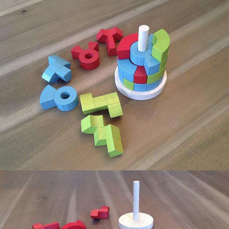 拼图塔 3D打印模型|Puzzle Tower – 3D Print Model