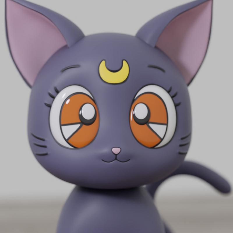 Luna 3D打印模型|Luna – 3D Print Model