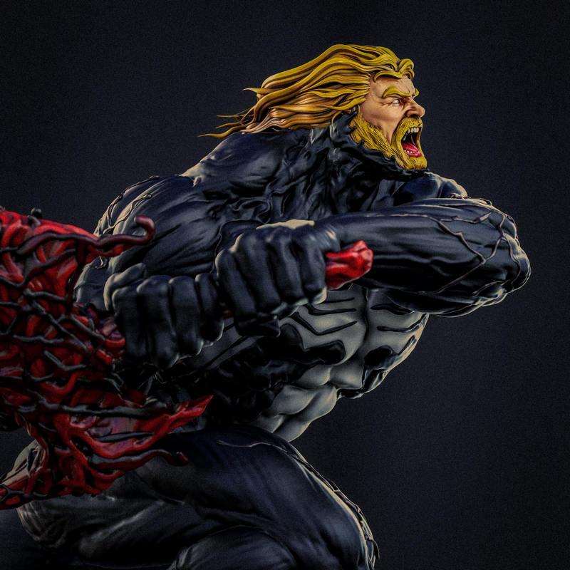 Venom - 光之神 - 3D打印模型|Venom – God of Light – 3D Print Model