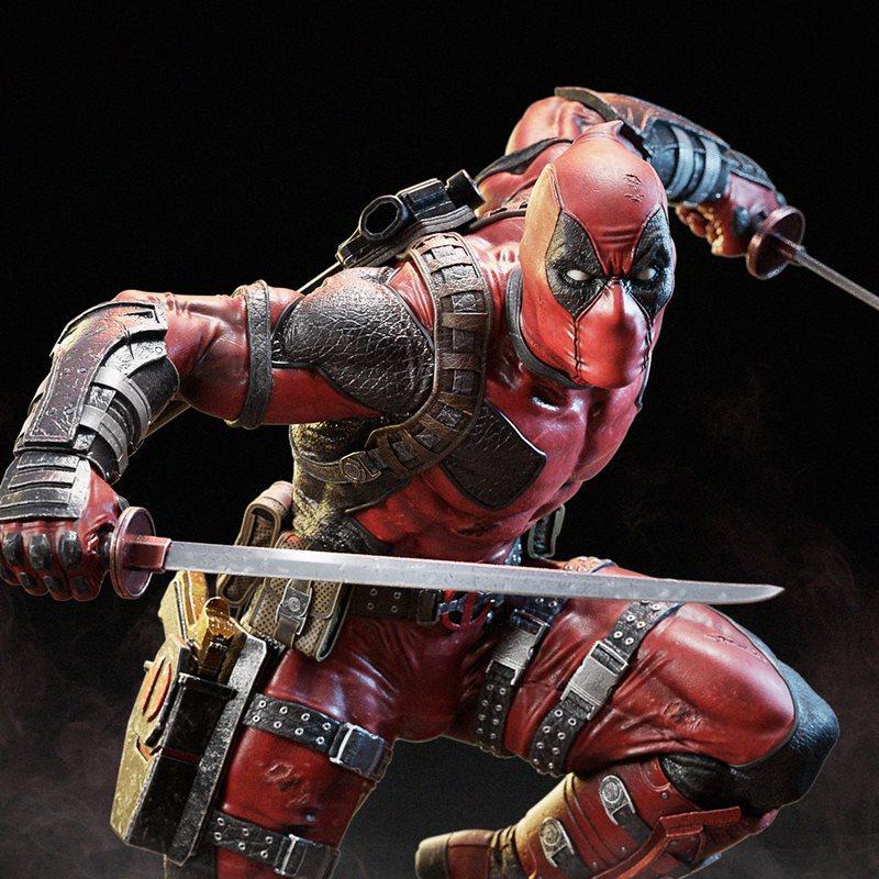 LA figures-死侍-漫威-3D打印模型|L.A. Figures – Deadpool – Marvel – 3D Print Model STL